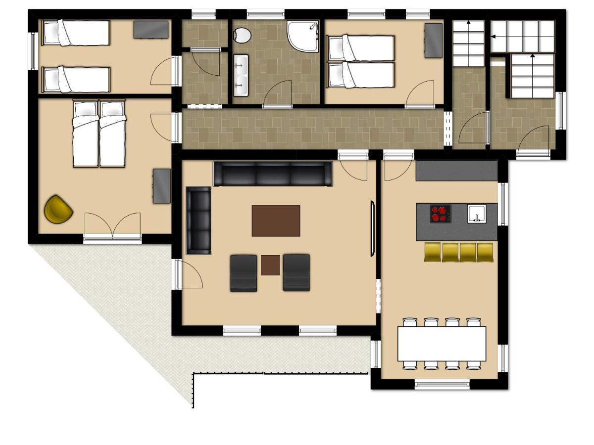 카프룬 Haus Almkreek 아파트 외부 사진